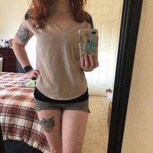 Lola pink top with lace detail